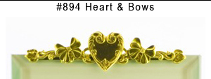 #894 Heart & Bows